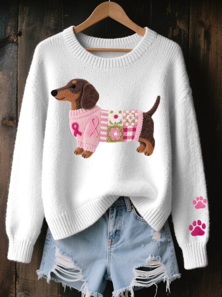 Janice | Dachshund Knit Jumper