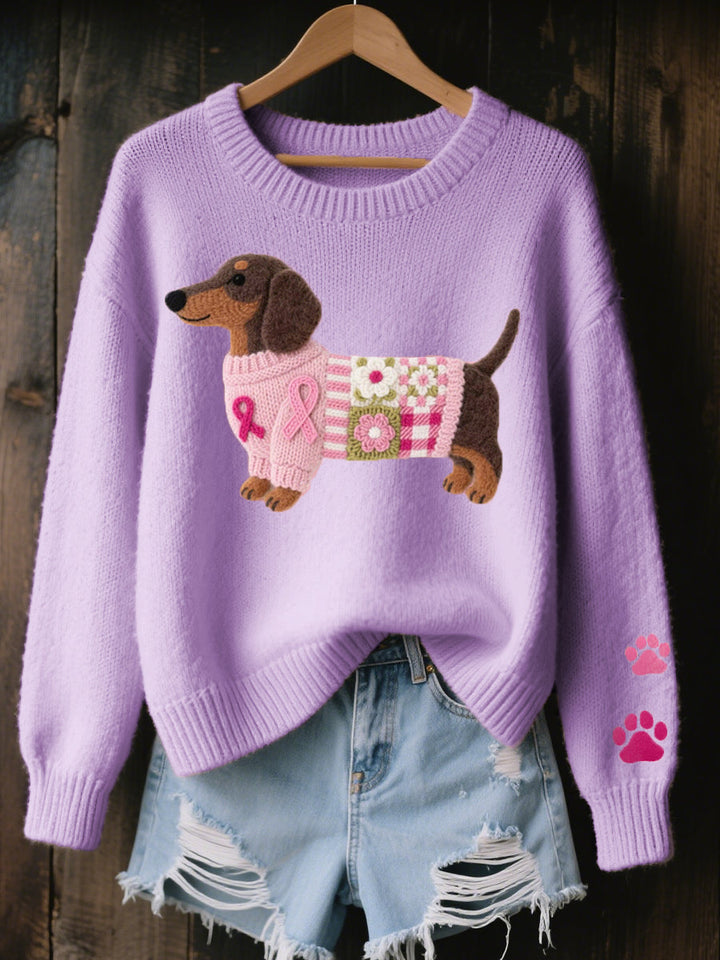 Janice | Dachshund Knit Jumper