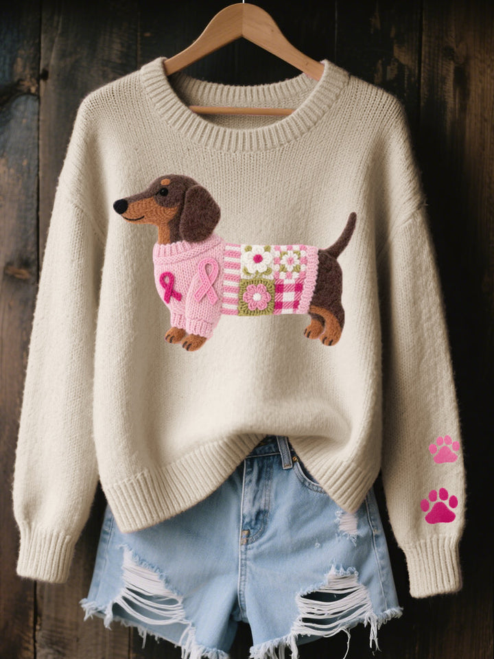 Janice | Dachshund Knit Jumper